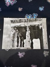Vintage The Caratids From East RPPC Postcard Athens Greece picture