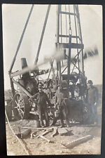 Mint USA Real Picture Postcard Oil Extraction picture