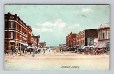 Lorain OH-Ohio, Broadway Storefronts, Vintage Postcard picture