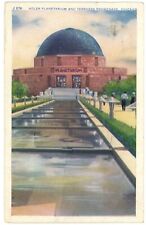 Adler Planetarium And Terrazzo Promenade Chicago Illinois Postcard picture
