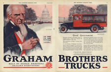 Good Government: Graham Brothers Standard Screen Canopy Truck ad 1925 SEP picture