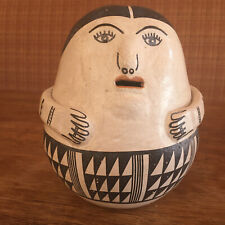Lovely effigy by Anita Lowden of Acoma Pueblo, polychrome with superb design picture