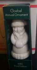 Goebel 1980 Annual Ornament White Mrs Claus Third Edition  picture