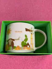 Starbucks You Are Here Texas TX Collectors Mug 14oz Cup Windmill Cactus 2015 NEW picture