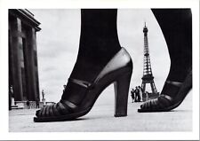 Postcard France Paris  Eiffel Tower view from high heel- Frank Horvat 1985 picture