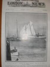 Photo Cowes Week UK schooner Margherita 1913 picture