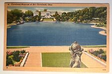 Cleveland Museum of Art, Cleveland Ohio - Vintage Linen - Wade Park, Belleflower picture
