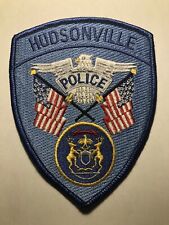 Hudsonville Michigan Police Patch picture