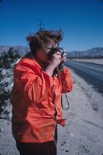 1969 Woman Taking Picture Grand Canyon Tour Vintage 35mm Slide picture