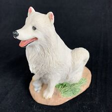 Vintage Charmstone Dog Figure by Earl Sherwan Cold Cast Marble Marv-Art Spitz  picture