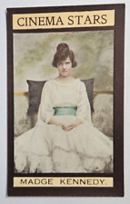 1924 Big Gun (Teofani) Cinema Stars Silent Film Large Card #5 Madge Kennedy picture
