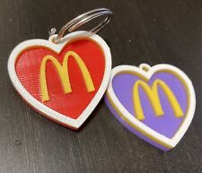 3D Printed: McDonald’s Golden Arches  I’m Loving it Heart Keychain Tag picture