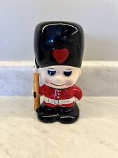 Vintage British Queens Royal Guard Coin Bank 6” picture