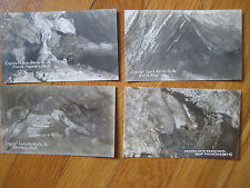 antique RPPC Crystal Cave Berks County PA 4 B&W real photo POSTCARDS cavern rock picture