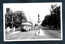 WORLD´S TRAMWAYS AMERICAN ELECTRIC STREETCARS WASHINGTON 1960 ORIG Photo Y 206 picture