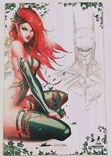 I Make Boys Cry #1 Tyndall Signed Poison Ivy Sketch Cover w/ Batman Remark + COA picture
