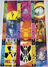 WATCHMEN #1-12 COMPLETE SET DC 1986 ALAN MOORE DAVE GIBBONS VF (8.0) AVERAGE picture