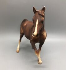 Vintage 1970s Breyer Classic Arabian Mare Chestnut Breyer Mold #3055MA Toy Horse picture