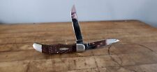 1984 Vintage Case XX - 6265 SAB folding 2 blade Collector's knife - 6 Dot picture