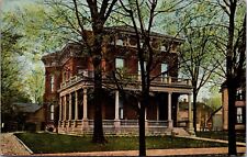 Postcard Benjamin Harrison Residence in Indianapolis, Indiana~131984 picture