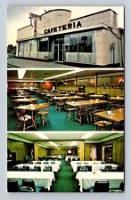 Piqua OH-Ohio, Terry's Cafeteria Advertising, Vintage Souvenir Postcard picture