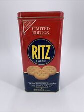 Vintage 1987 Nabisco Ritz Crackers Limited Edition Tin Canister 8.5