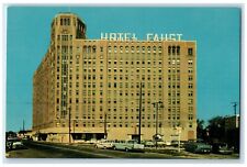 c1960 Hotel Faust East State St. Facilities Rockford Illinois Vintage Postcard picture