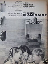 1962 FLAMINARY FATHER'S DAY LIGHTER ADVERTISING - ADVERTISING picture