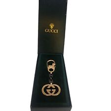 Vintage NOS Gucci Logo Keychain in Original Box 042/2749 (A4640) picture