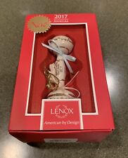 Lenox 2017 Baby's First Christmas Holiday Rattle Ornament New In Box 1st Quality picture