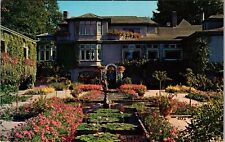 Victoria-British Columbia, Butchart Garden, Vintage Postcard picture
