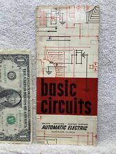 1957 Basic Circuits Automatic Electric Relays Switches Northlake IL Vtg picture