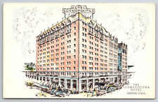 Vintage Postcard Hotel Cosmopolitan Denver Colorado picture
