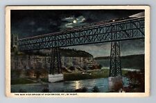 High Bridge KY-Kentucky, New High Bridge, Antique, Vintage Souvenir Postcard picture