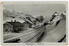 Myrdal Railroad Train Station Norway  Photo  Postcard  picture
