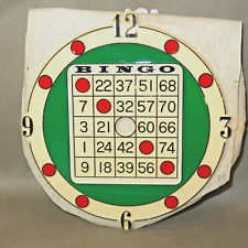 VINTAGE 1986 Ramar IND Plastic Clock Face Bingo 6