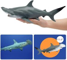 Hammerhead Shark Toys Model Fish Animal Decor Lifelike Marine Collector Toy Gift picture
