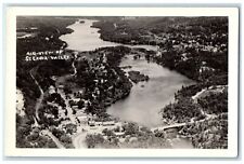 c1940's Air View Of St. Croix Valley Minnesota MN RPPC Photo Vintage Postcard picture