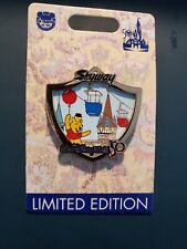 Disney World 50th Anniversary Attraction Crest Pin Skyway Winnie the Pooh LE2000 picture