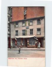 Postcard Reveres Home Boston Massachusetts USA picture
