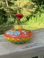 Vintage SNOOPY PEANUTS & the Gang Spinning Top Ohio Art picture