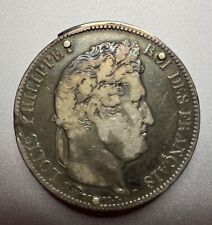 Vintage Eloi Depose 1833 5 Franc Coin Pill Box picture