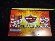 Swisher Sweets Sign New Old Stock,  man cave advertising 1980  picture