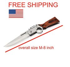 Pocket knife Folding Knife Led light Rifle knife Tactical knife AK 47 gun shape picture