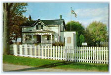 c1950's The Bell Homestead Brantford Ontario Canada Vintage Unposted Postcard picture