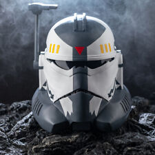 Xcoser 1:1 Star Wars Commander Wolffe Helmet Cosplay Props Resin Replica Xmas picture