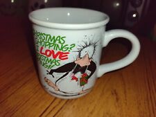 1994 Opus N' Bill Christmas Shopping Coffee Mug picture
