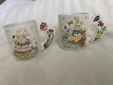 Two cute Easter bunny mugs  picture