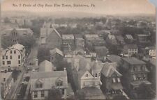 Postcard No 2 Circle of City from Fire Tower Pottstown PA  picture
