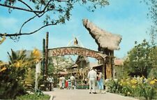 Disneyland - Entrance to Adventureland - Anaheim California CA - Postcard picture